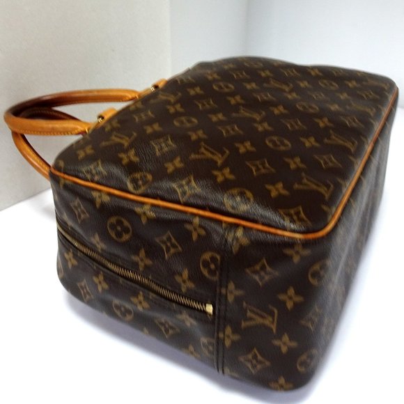 Auth LOUIS VUITTON Deauville Weekend Duffel Bowler - Picture 9 of 15
